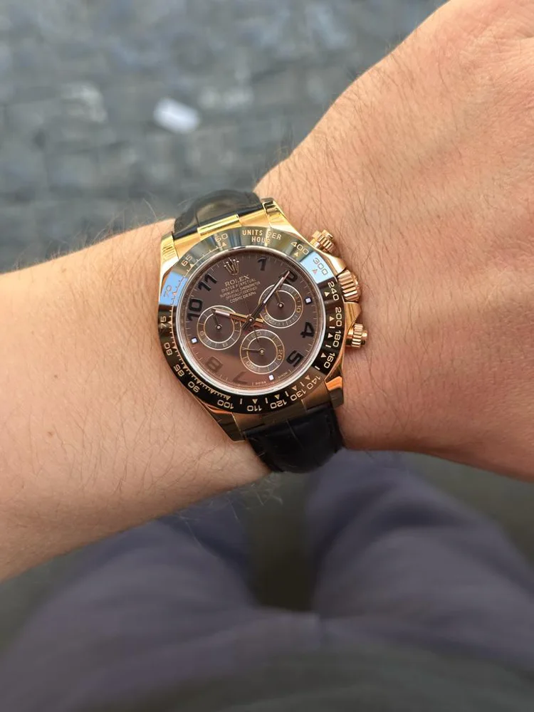 Rolex Daytona Cosmograph Daytona 40mm Chocolate Dia